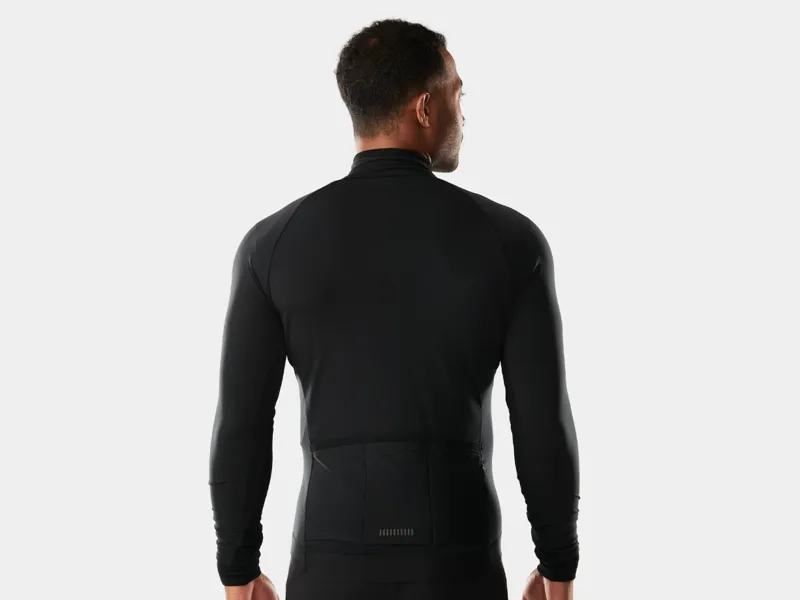 Trek Circuit Thermal Long Sleeve Cycling Jersey in Black-1